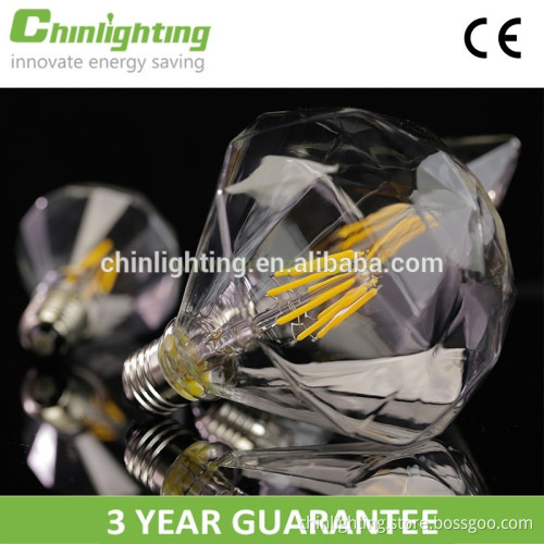 China factory OEM supplier high quality LED filament bulb diamond led light